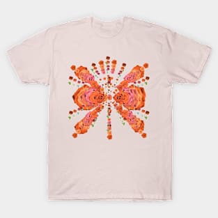 Rose garden butterfly T-Shirt